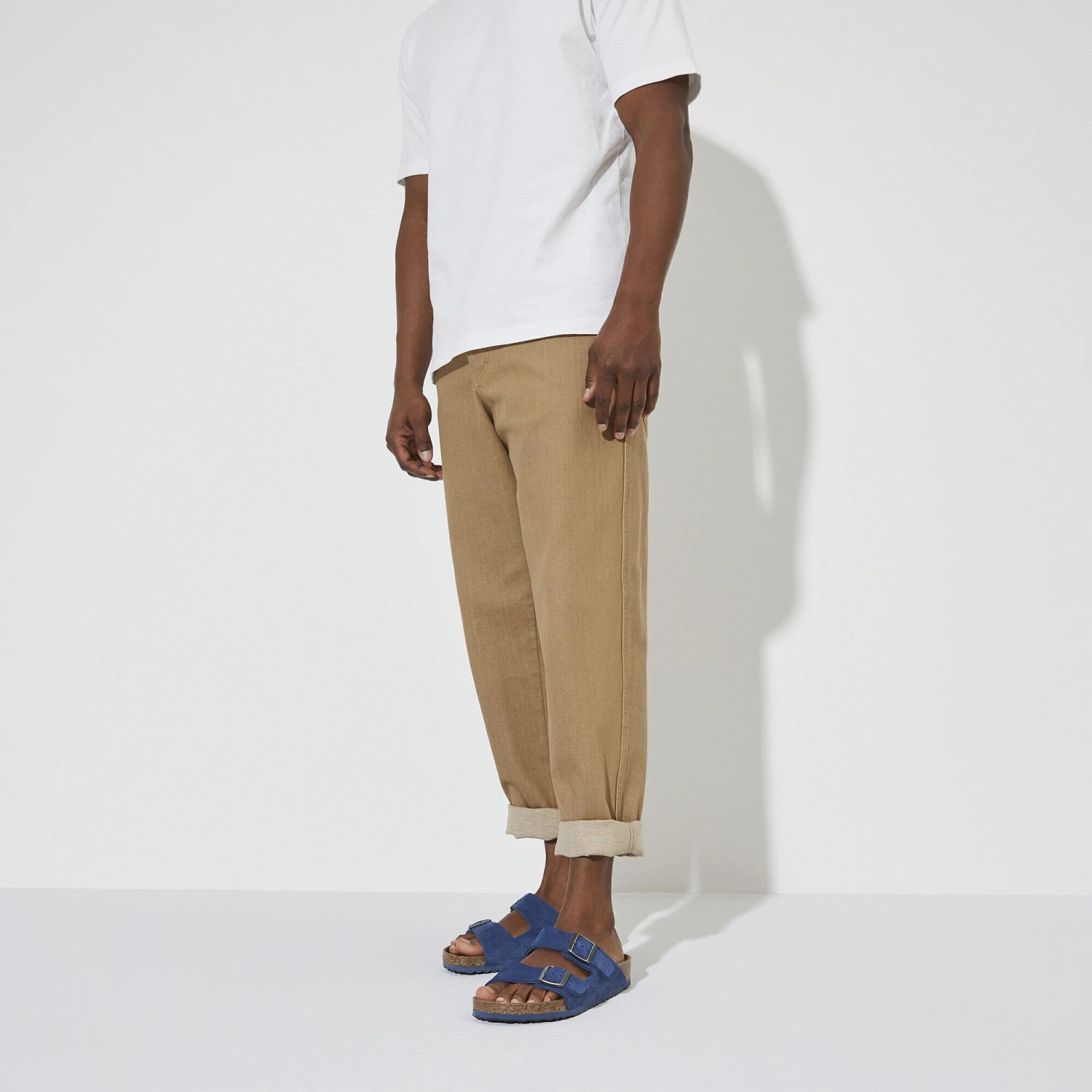 Birkenstock Arizona Nubuck Leather Desert Buck Indigo Blue 8 Birkenstock Arizona Nubuck Leather Desert Buck Indigo Blue - Image 8