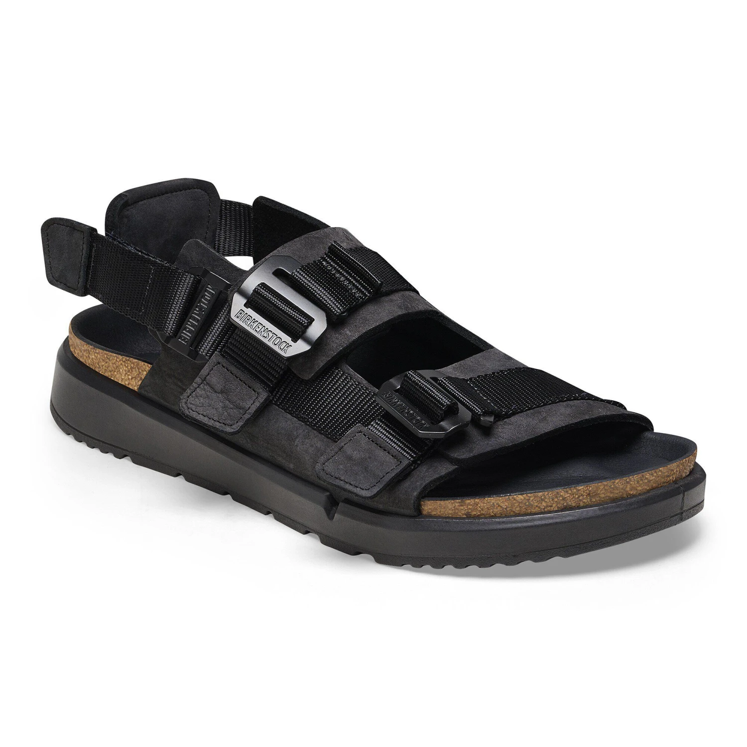 Birkenstock Shinjuku Leather-Textile Black 1 Birkenstock Shinjuku Leather-Textile Black