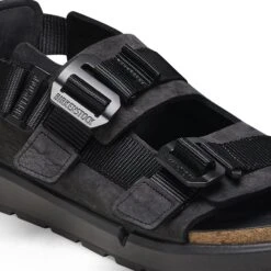 Birkenstock Shinjuku Leather-Textile Black 12 Birkenstock Shinjuku Leather-Textile Black -Birkenstock Sale Store 1024599 detail 1