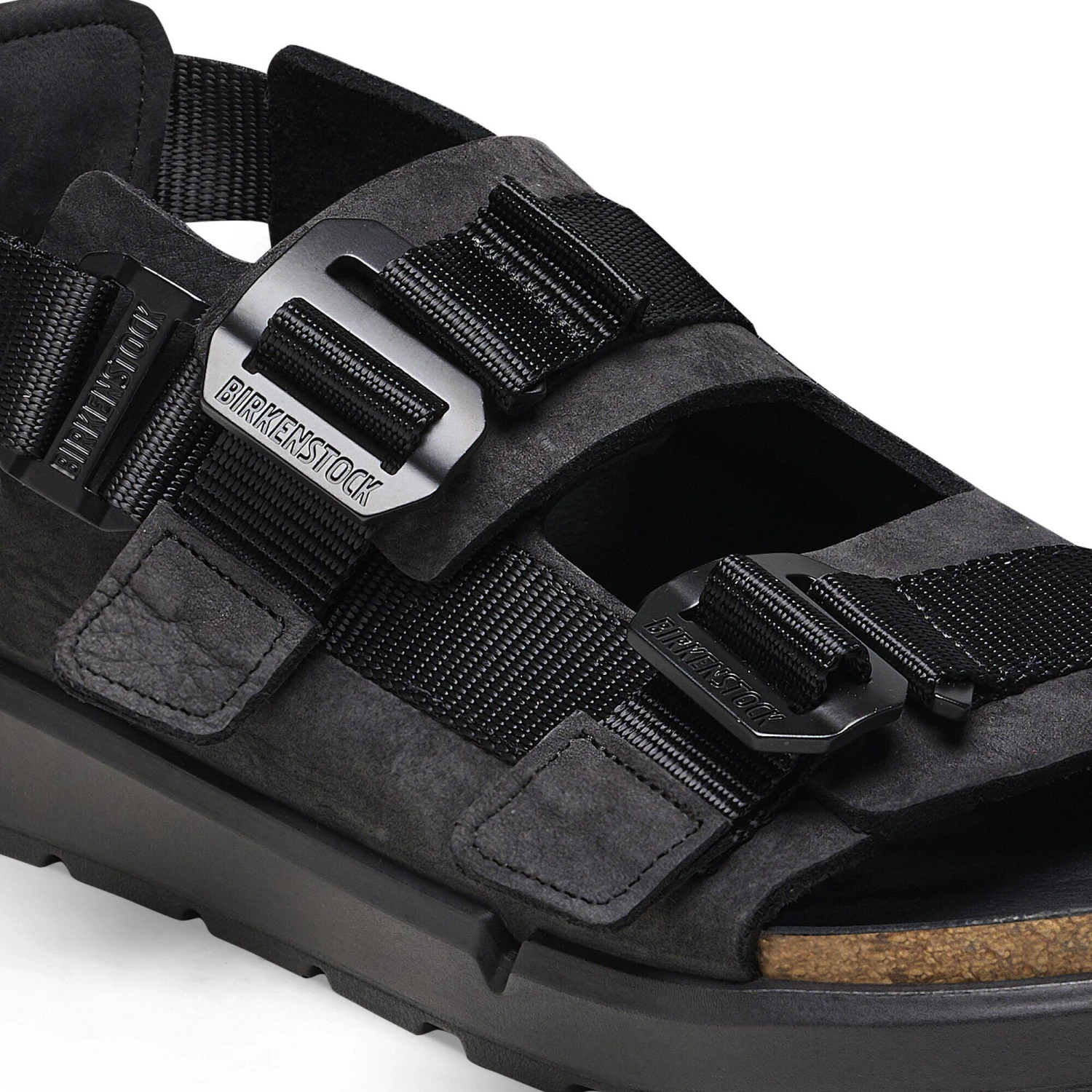 Birkenstock Shinjuku Leather-Textile Black 5 Birkenstock Shinjuku Leather-Textile Black - Image 5