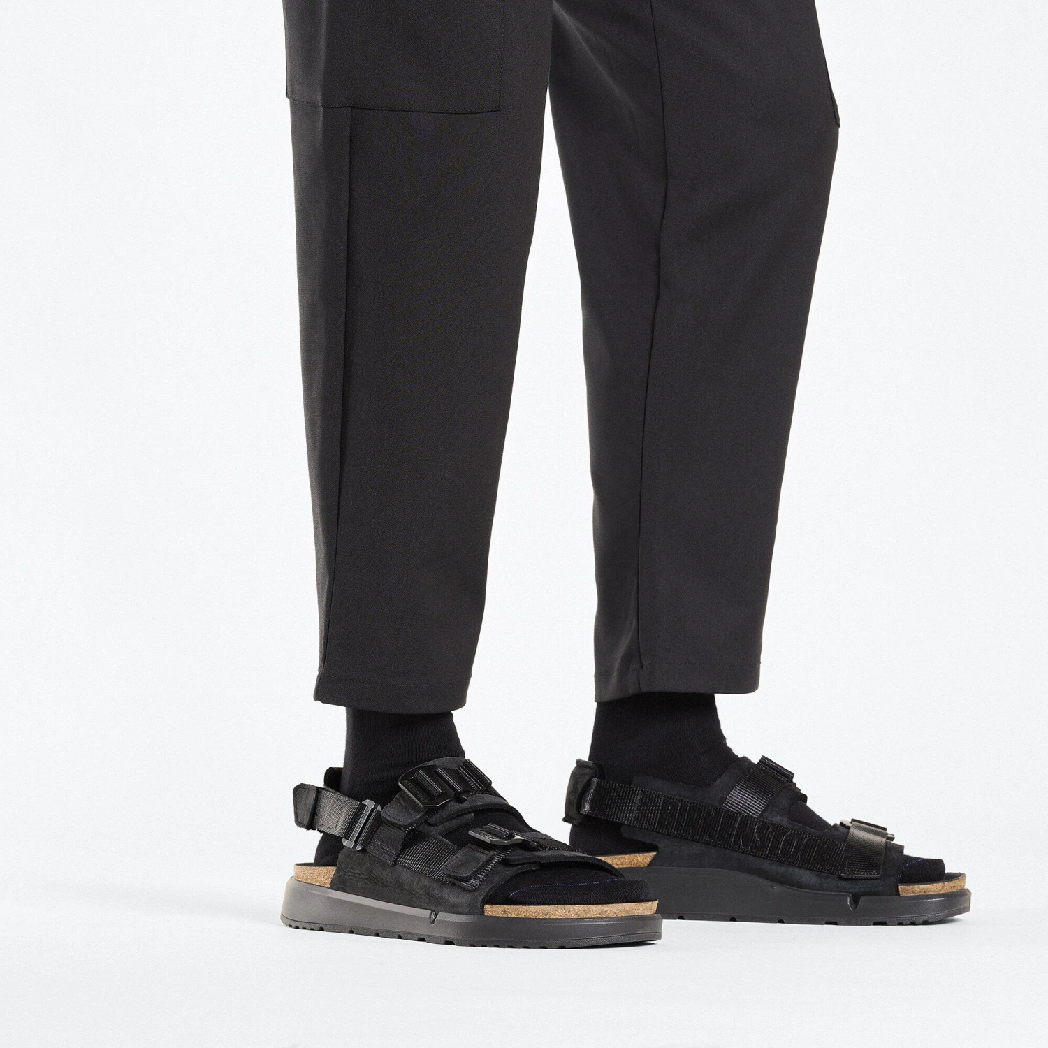 Birkenstock Shinjuku Leather-Textile Black 6 Birkenstock Shinjuku Leather-Textile Black - Image 6