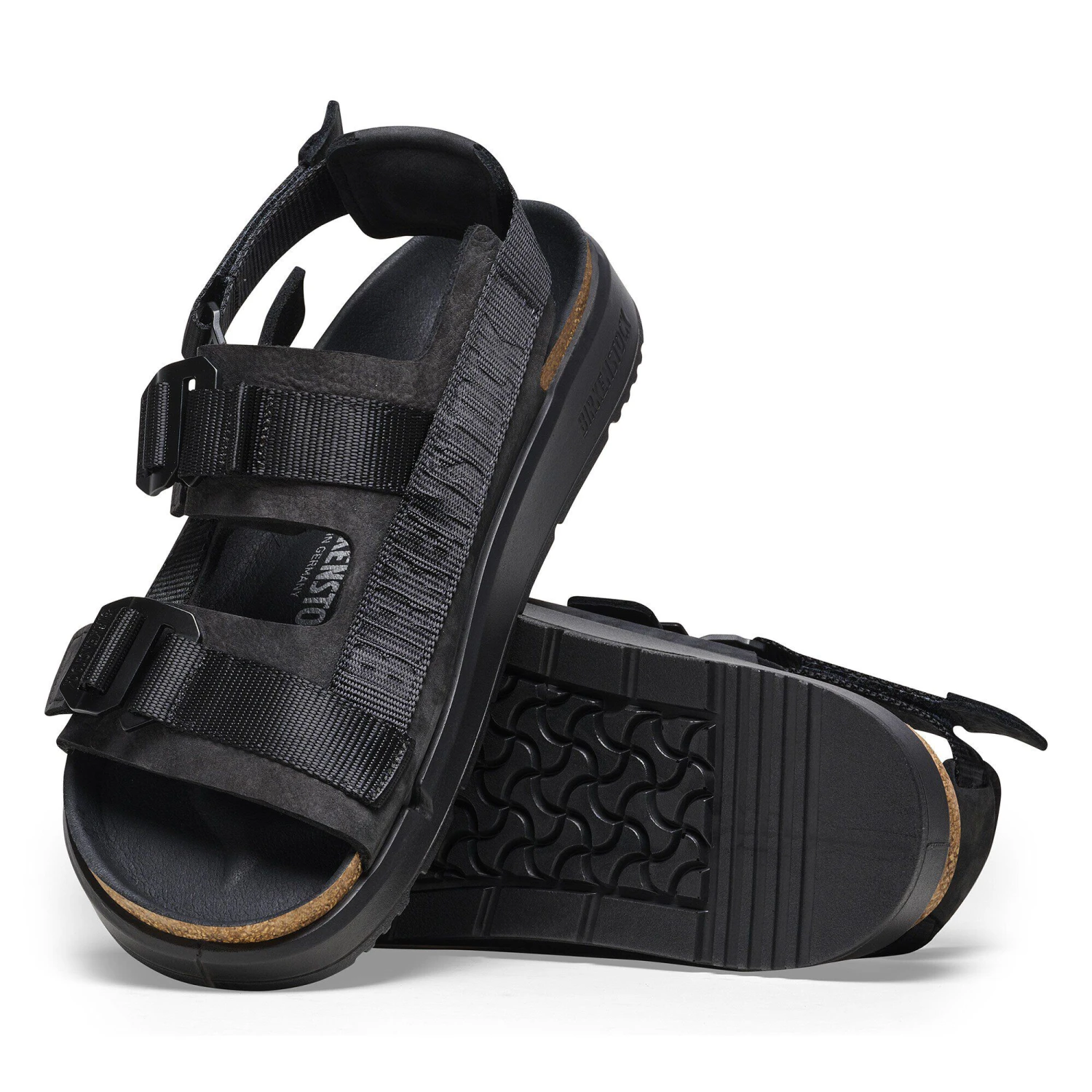 Birkenstock Shinjuku Leather-Textile Black 7 Birkenstock Shinjuku Leather-Textile Black - Image 7
