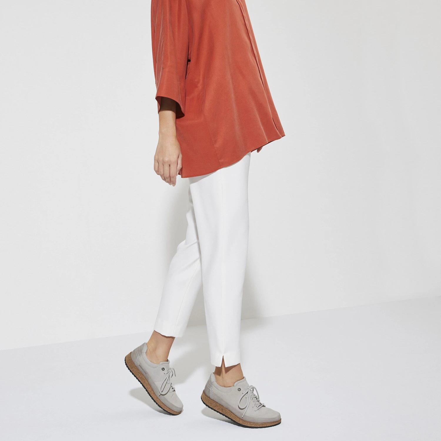 Birkenstock Honnef Low Suede Leather Whale Gray 6 Birkenstock Honnef Low Suede Leather Whale Gray - Image 6