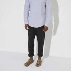 Birkenstock Medina Vegan Textile Faded Khaki -Birkenstock Sale Store 1024629 f look m