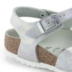 Birkenstock Rio Kids Microfiber Iridescent Matcha -Birkenstock Sale Store 1024710 detail 1