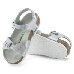 Birkenstock Rio Kids Microfiber Iridescent Matcha -Birkenstock Sale Store 1024710 sole