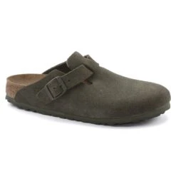 Birkenstock Boston Suede Leather Thyme