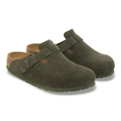 Birkenstock Boston Suede Leather Thyme 22 Birkenstock Boston Suede Leather Thyme -Birkenstock Sale Store 1024721 pair