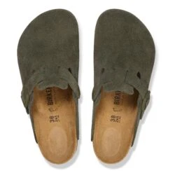 Birkenstock Boston Suede Leather Thyme 15 Birkenstock Boston Suede Leather Thyme -Birkenstock Sale Store 1024721 top