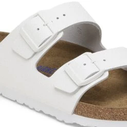 Birkenstock Arizona Soft Footbed Leather White -Birkenstock Sale Store 1024945 detail 1