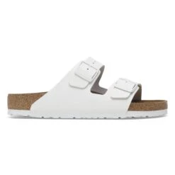 Birkenstock Arizona Soft Footbed Leather White -Birkenstock Sale Store 1024945 side