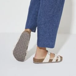 Birkenstock Franca Vegan Birkibuc Light Rose -Birkenstock Sale Store 1024949 f closeup f