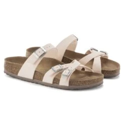 Birkenstock Franca Vegan Birkibuc Light Rose -Birkenstock Sale Store 1024949 pair