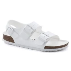 Birkenstock Milano Vegan Birko-Flor Triples White