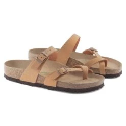 Birkenstock Mayari Vegan Birkibuc Pecan -Birkenstock Sale Store 1025007 pair