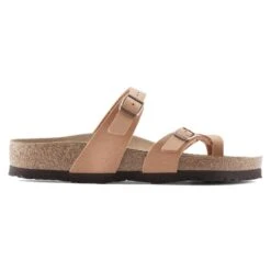 Birkenstock Mayari Vegan Birkibuc Pecan -Birkenstock Sale Store 1025007 side