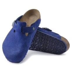 Birkenstock Boston Nubuck Leather Indigo Blue 11 Birkenstock Boston Nubuck Leather Indigo Blue -Birkenstock Sale Store 1025020 sole