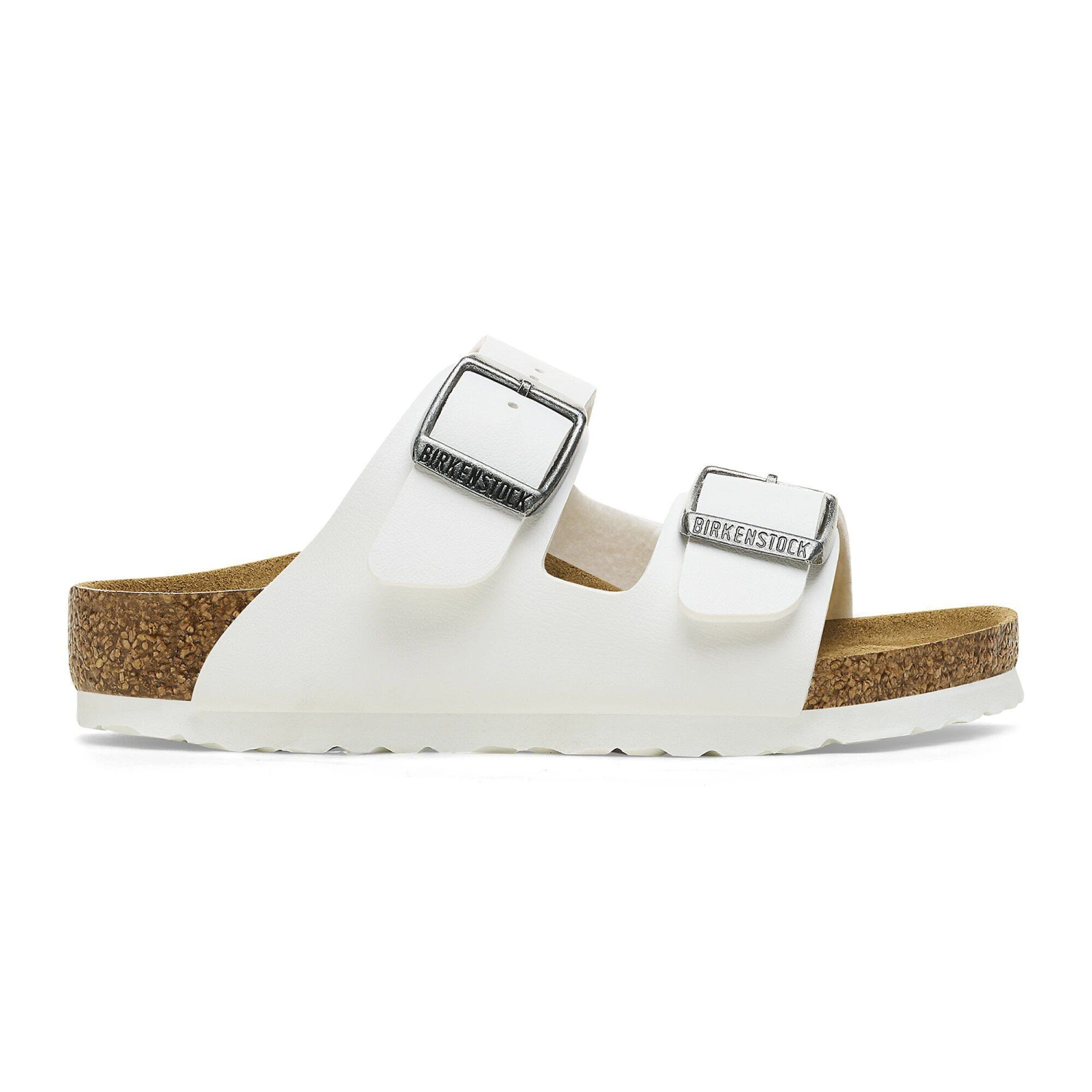 Birkenstock Arizona Kids Birko-Flor White 6 Birkenstock Arizona Kids Birko-Flor White - Image 6