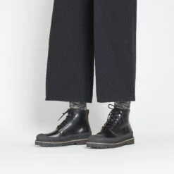 Birkenstock Prescott Lace Women Oiled Leather Black 13 Birkenstock Prescott Lace Women Oiled Leather Black -Birkenstock Sale Store 1025201 f look f