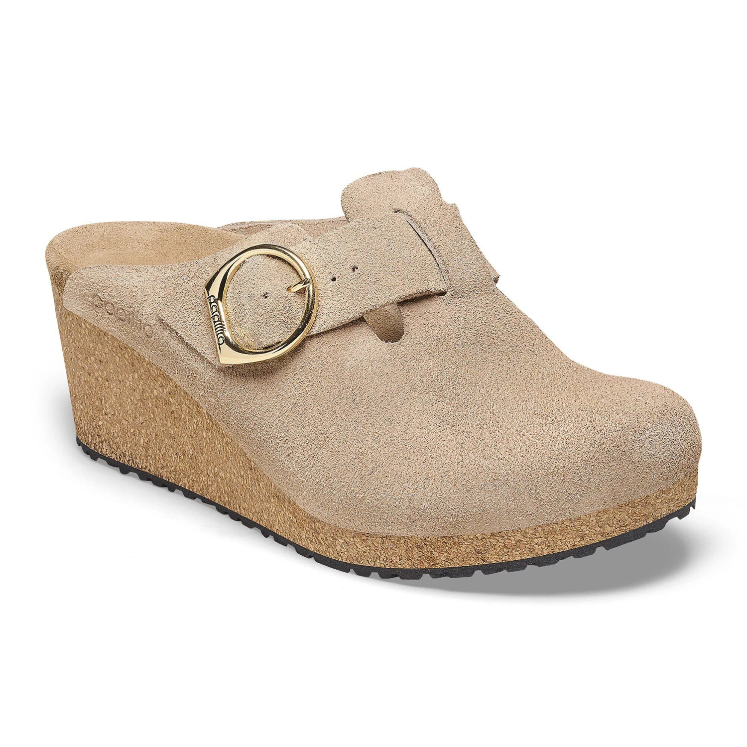 Fanny Ring-Buckle Suede Leather Warm Sand 1 Fanny Ring-Buckle Suede Leather Warm Sand