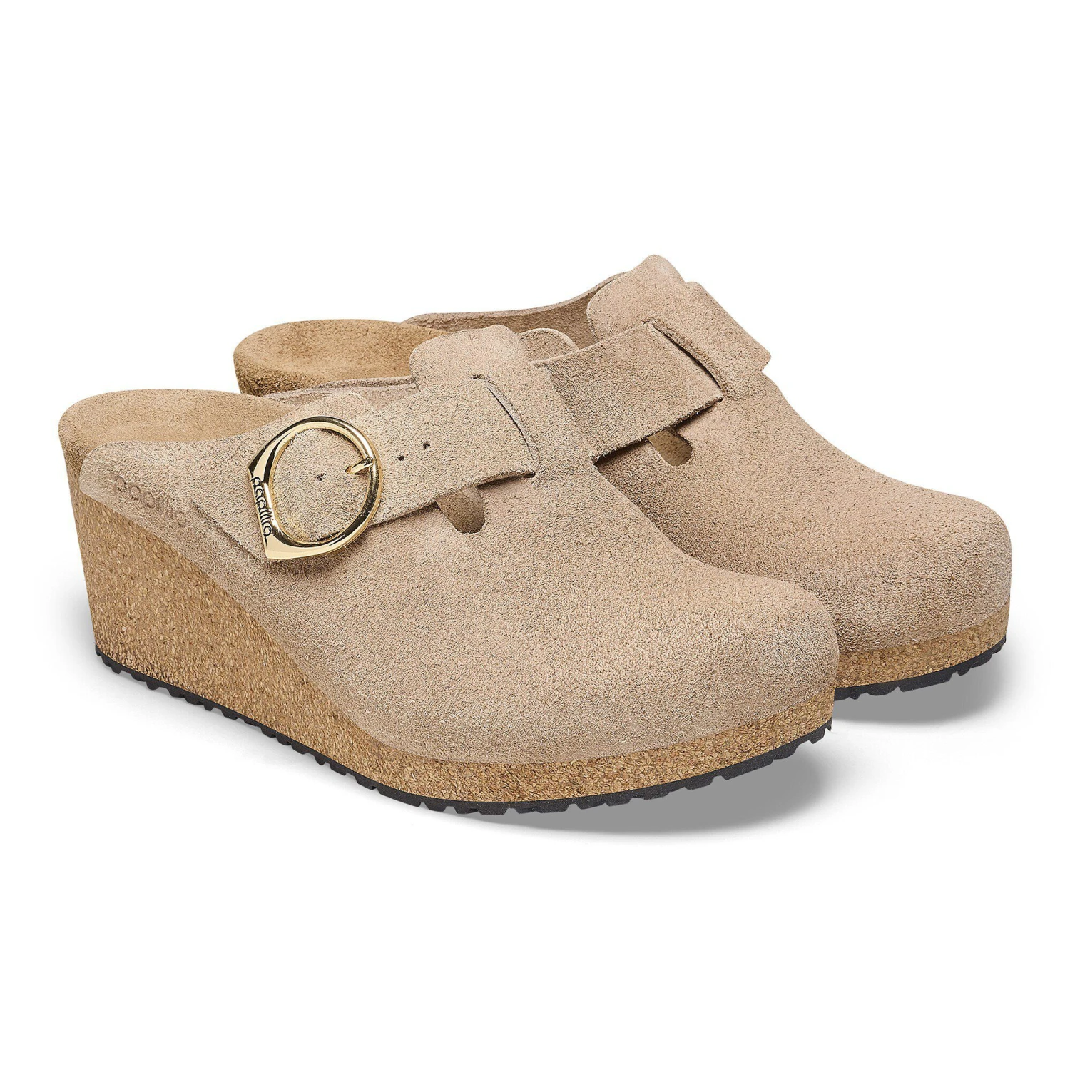 Fanny Ring-Buckle Suede Leather Warm Sand 4 Fanny Ring-Buckle Suede Leather Warm Sand - Image 4