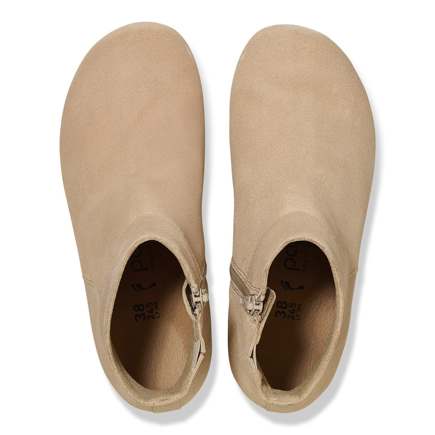 Ebba Suede Leather Warm Sand 2 Ebba Suede Leather Warm Sand - Image 2