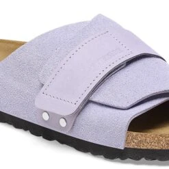 Birkenstock Kyoto Nubuck-Suede Leather Purple Fog -Birkenstock Sale Store 1025312 detail 1