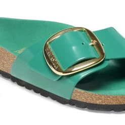 Birkenstock Madrid Big Buckle Natural Leather Patent High Shine Digital Green 9 Birkenstock Madrid Big Buckle Natural Leather Patent High Shine Digital Green -Birkenstock Sale Store 1025333 detail 1