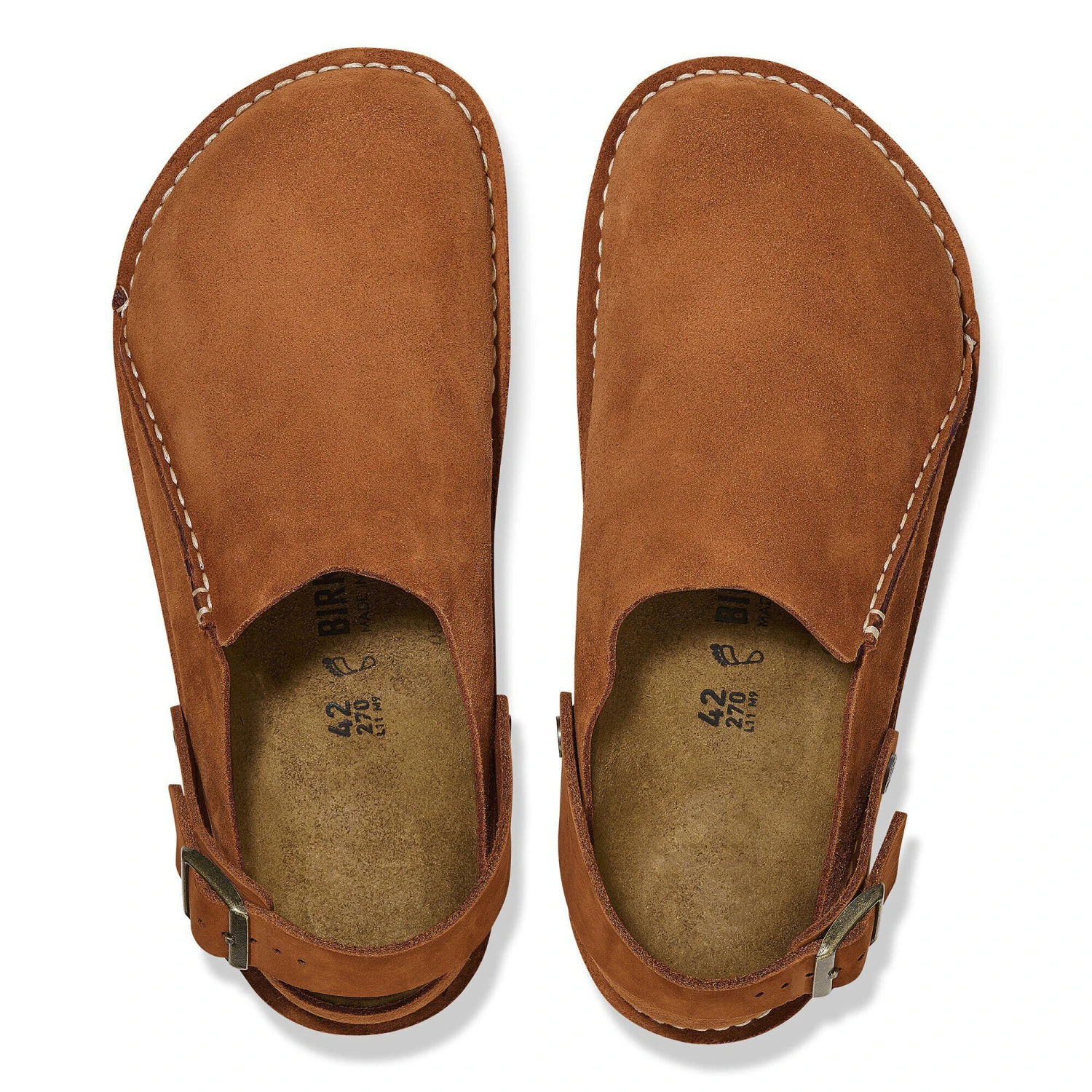 Birkenstock Lutry Premium Suede Suede Leather Mink 2 Birkenstock Lutry Premium Suede Suede Leather Mink - Image 2