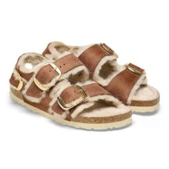 Birkenstock Milano Big Buckle Shearling Oiled Leather Cognac 15 Birkenstock Milano Big Buckle Shearling Oiled Leather Cognac -Birkenstock Sale Store 1025379 pair