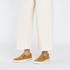 Birkenstock Oswego Suede Leather Cork Brown -Birkenstock Sale Store 1025575 f look f