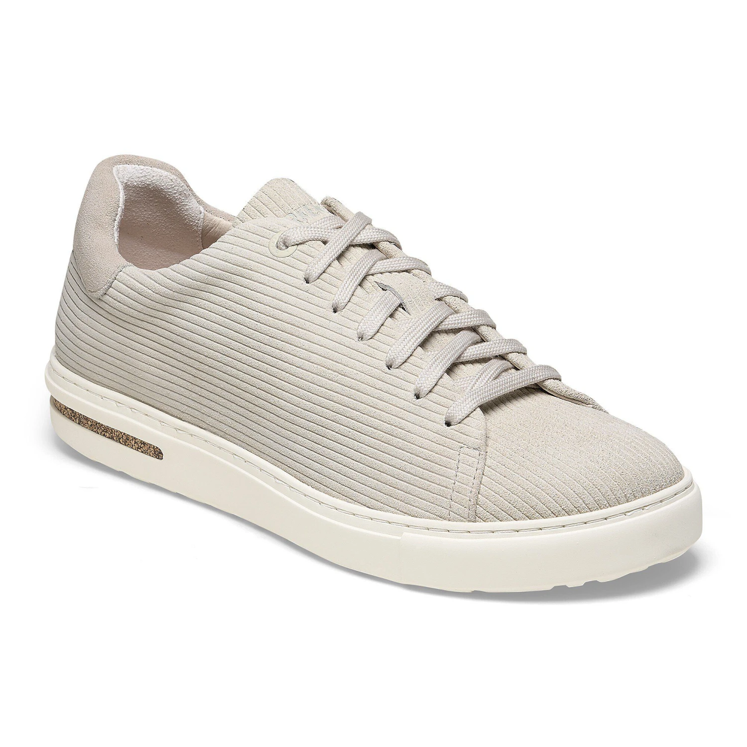 Birkenstock Bend Low Suede Embossed Corduroy Antique White 1 Birkenstock Bend Low Suede Embossed Corduroy Antique White