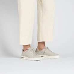 Birkenstock Bend Low Suede Embossed Corduroy Antique White 12 Birkenstock Bend Low Suede Embossed Corduroy Antique White -Birkenstock Sale Store 1025578 f look f