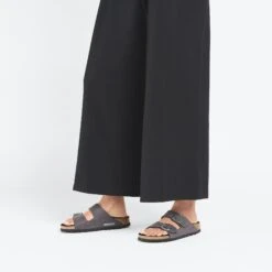 Birkenstock Arizona Shearling Synthetics Desert Dust Black 25 Birkenstock Arizona Shearling Synthetics Desert Dust Black -Birkenstock Sale Store 1025602 f look f