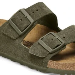 Birkenstock Arizona Suede Leather Thyme -Birkenstock Sale Store 1025720 detail 1