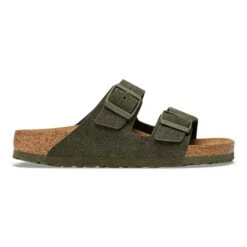 Birkenstock Arizona Suede Leather Thyme -Birkenstock Sale Store 1025720 side