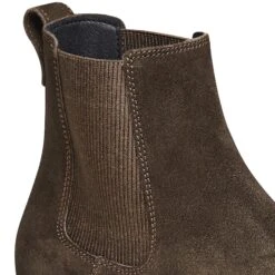 Birkenstock Highwood Slip On Men Suede Leather Mocha -Birkenstock Sale Store 1025726 detail 1