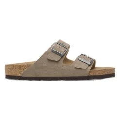 Birkenstock Arizona Vegan Synthetics Gray Taupe -Birkenstock Sale Store 1025779 side