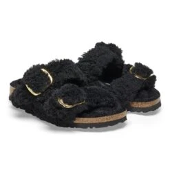 Birkenstock Arizona Big Buckle Shearling Black Gold 12 Birkenstock Arizona Big Buckle Shearling Black Gold -Birkenstock Sale Store 1025901 pair