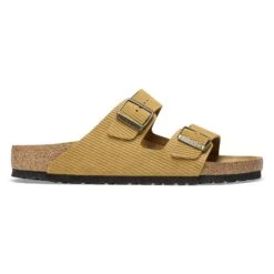 Birkenstock Arizona Suede Embossed Corduroy Cork Brown 12 Birkenstock Arizona Suede Embossed Corduroy Cork Brown -Birkenstock Sale Store 1026094 side