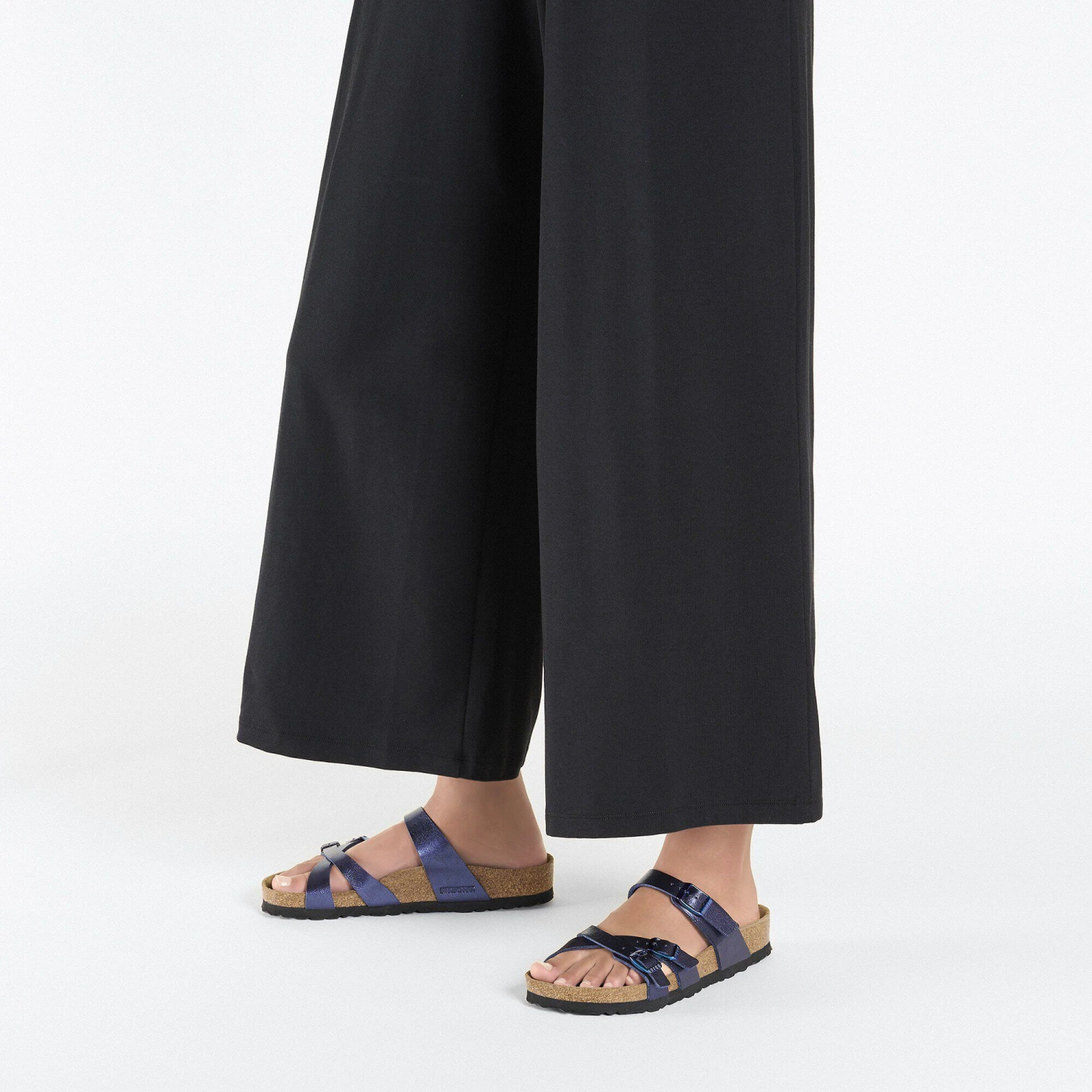 Birkenstock Franca Birko-Flor Graceful Midnight Blue 6 Birkenstock Franca Birko-Flor Graceful Midnight Blue - Image 6