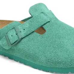 Birkenstock Boston Suede Leather Digital Green 14 Birkenstock Boston Suede Leather Digital Green -Birkenstock Sale Store 1026129 detail 1