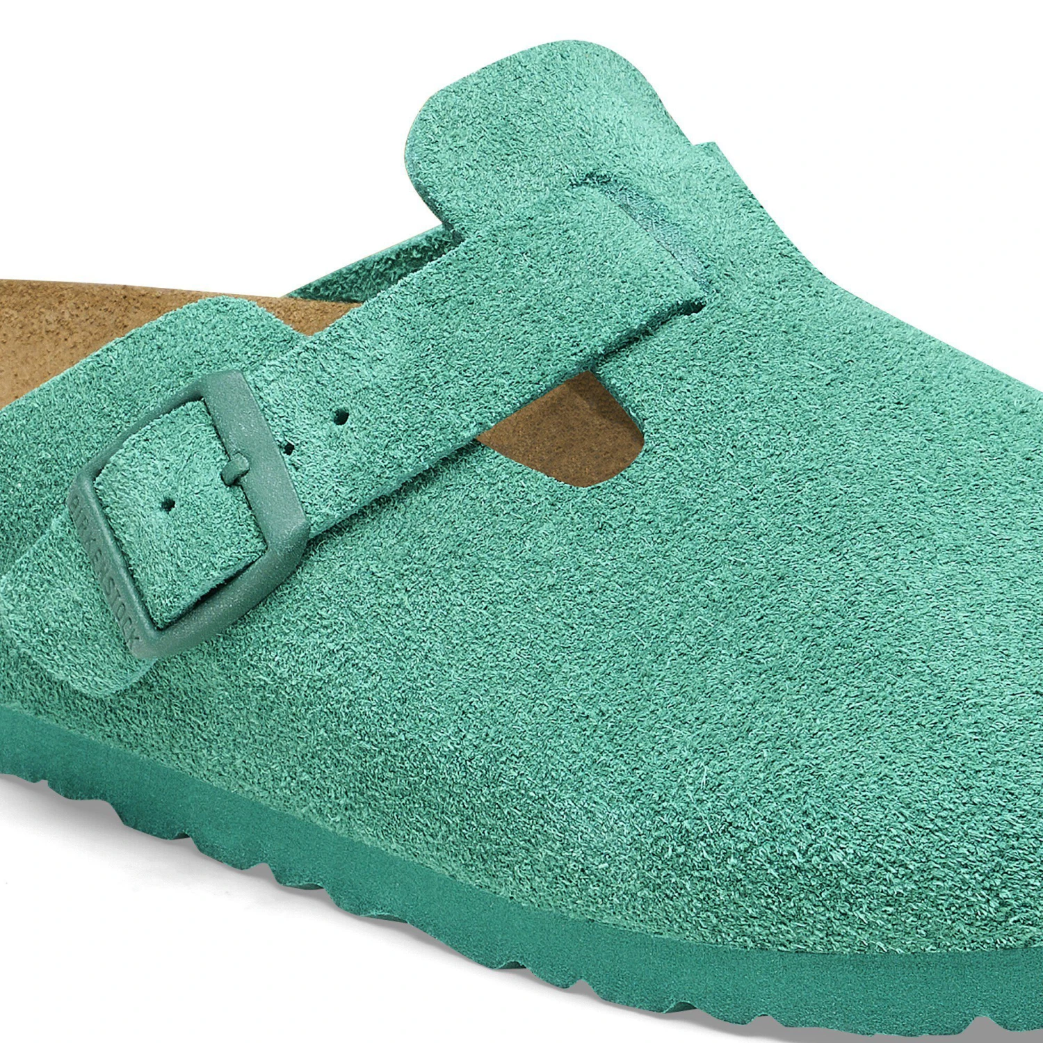 Birkenstock Boston Suede Leather Digital Green 6 Birkenstock Boston Suede Leather Digital Green - Image 6