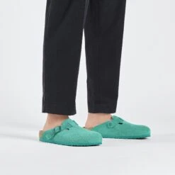 Birkenstock Boston Suede Leather Digital Green 12 Birkenstock Boston Suede Leather Digital Green -Birkenstock Sale Store 1026129 f look m