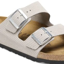 Birkenstock Arizona Suede Embossed Corduroy Stone Coin -Birkenstock Sale Store 1026131 detail 1