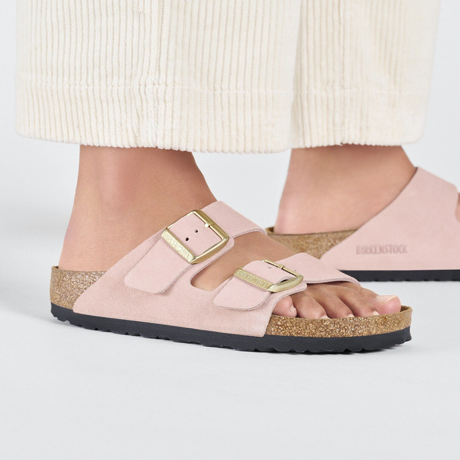 Birkenstock Arizona Suede Leather Light Rose 5 Birkenstock Arizona Suede Leather Light Rose - Image 5