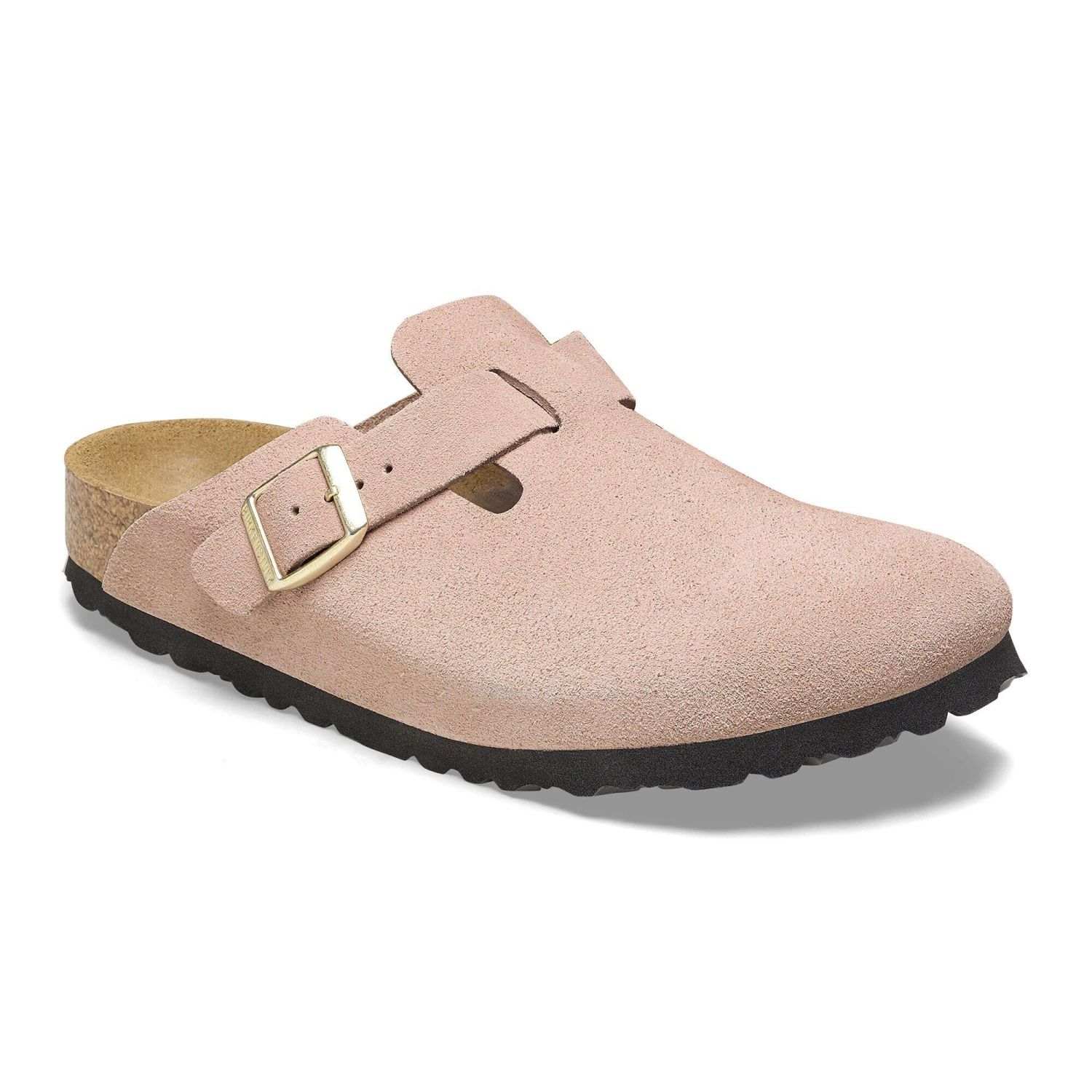 Birkenstock Boston Suede Leather Light Rose 1 Birkenstock Boston Suede Leather Light Rose