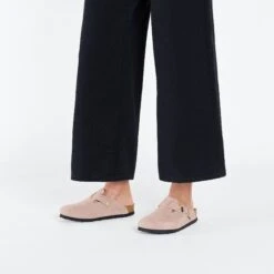 Birkenstock Boston Suede Leather Light Rose 19 Birkenstock Boston Suede Leather Light Rose -Birkenstock Sale Store 1026139 f look f