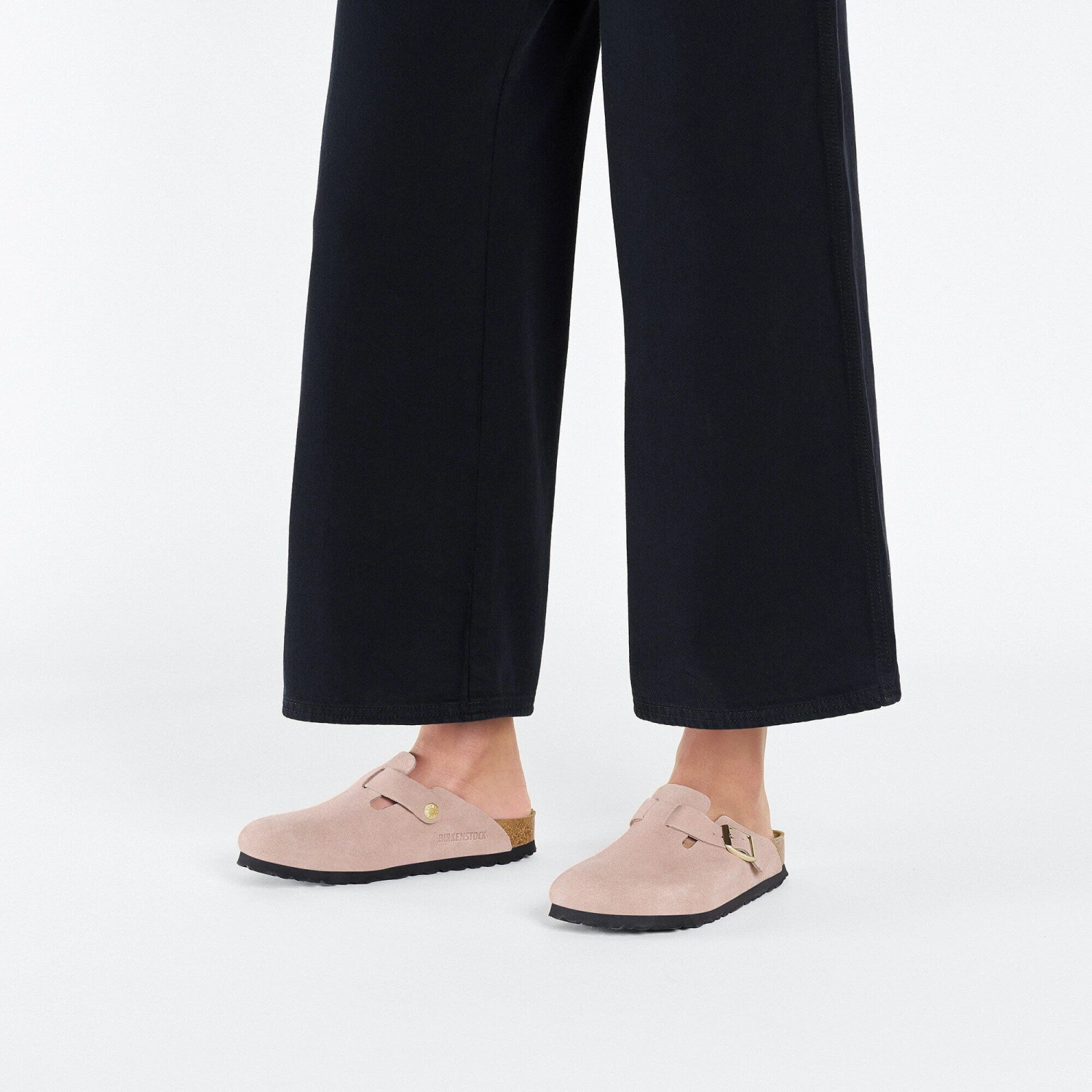 Birkenstock Boston Suede Leather Light Rose 9 Birkenstock Boston Suede Leather Light Rose - Image 9