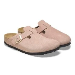 Birkenstock Boston Suede Leather Light Rose 16 Birkenstock Boston Suede Leather Light Rose -Birkenstock Sale Store 1026139 pair